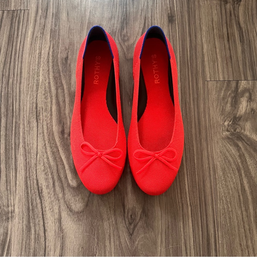 Rothy’s Red Ballet Flats - Size 7